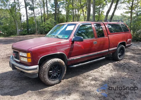 1998 GMC Sierra 1500 Sl Wideside from USA, damaged, VIN 1GTEK19R1WR501507